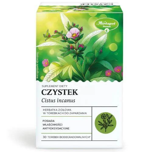 HERBAPOL Czystek Ceai din plante, 30 buc
