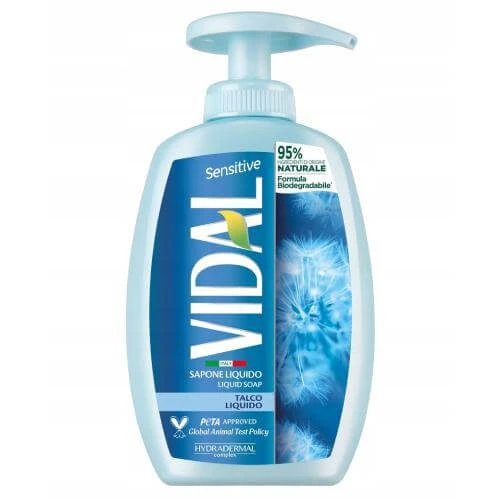 Săpun lichid Vidal Talco Talc, 300 ml