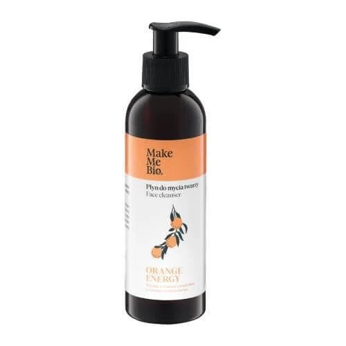 Make Me Bio Spălare facială energizantă cu portocale, 200 ml