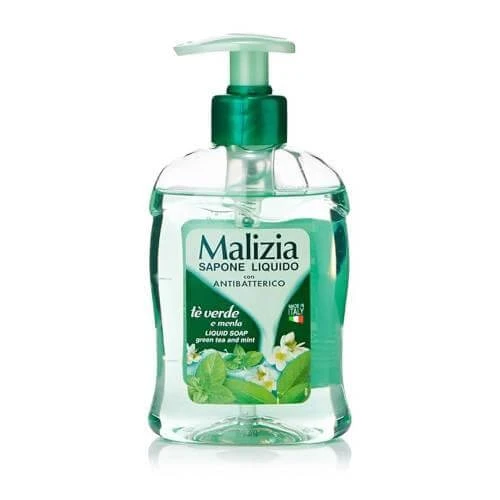 Săpun lichid cu ceai verde și mentă Malizia, 300 ml