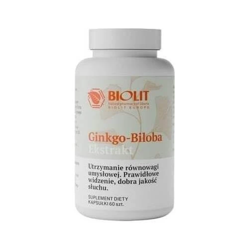 BIOLIT Gingo-Biloba Extract, 60 buc.