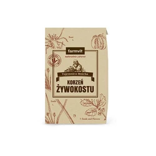 FARMVIT Ceai pe bază de plante Rădăcină de rubarbă, 50g