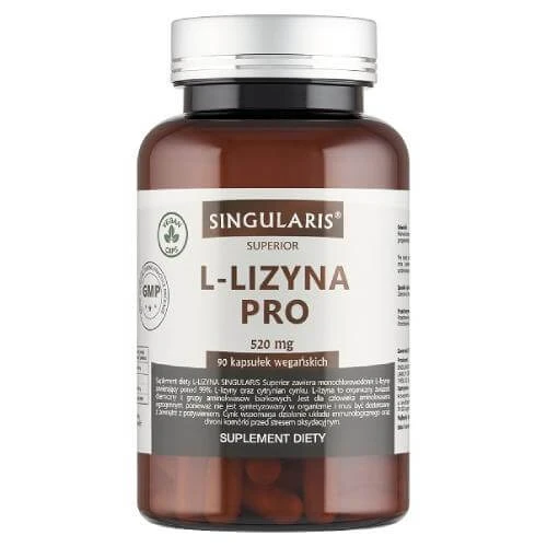 SINGULARIS Superior L-Lizina Pro, 90 caps