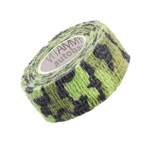 VITAMMY Autoband Elastic Cohesive Bandage 2.5cm x 450cm Verde Moro