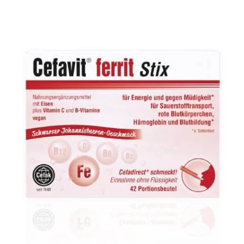 Cefavit ferrit Stix, 42sache