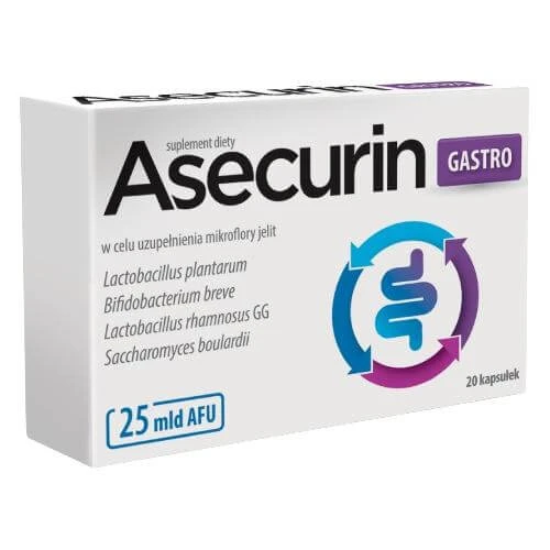 Asecurin Gastro, 20 capsule