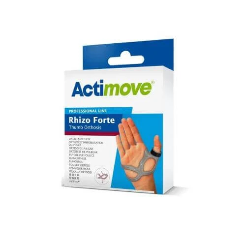 Actimove Professional Line Apărătoare pentru degetul mare S (stânga) gri, 1 buc