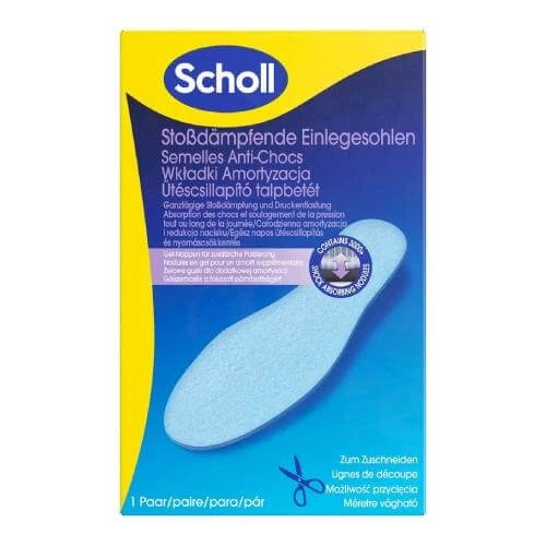 Scholl tălpi interioare pentru încălțăminte Amortizare, 1 pereche