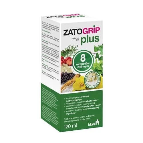 Zatogrip Plus lichid, 120 ml
