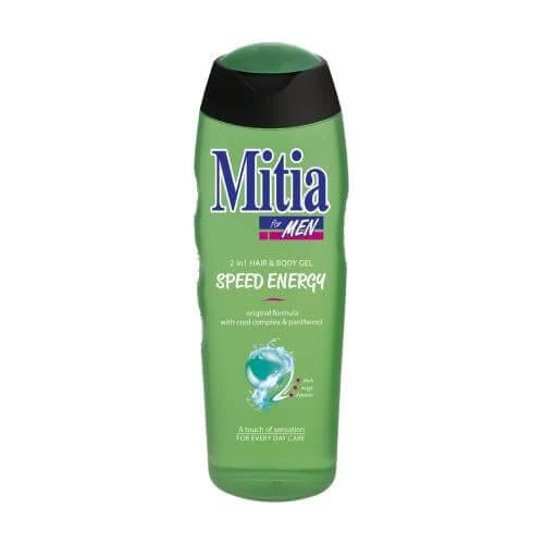 MITIA For Men 2-in-1 Gel de duș și șampon Speed Energy, 400ml