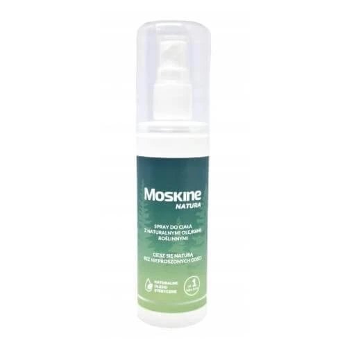 Spray de corp Moskine Natura cu uleiuri vegetale naturale, 100 ml