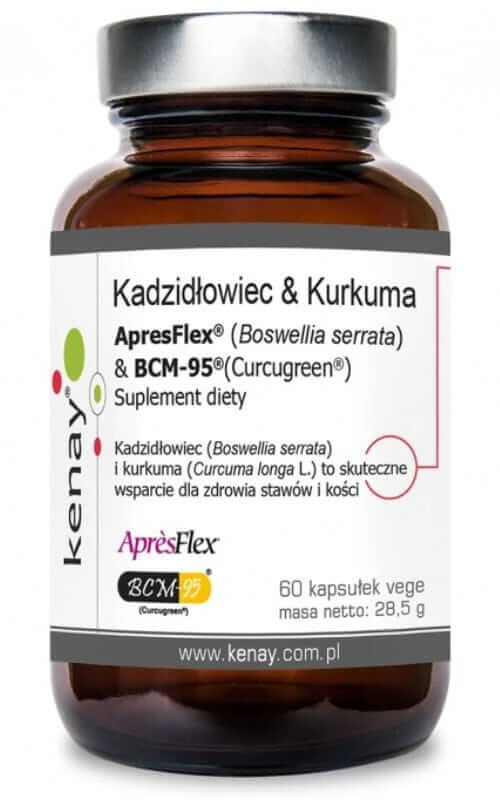 Frankincense & Turmeric ApresFlex & BCM 95 60 capsule Kenay