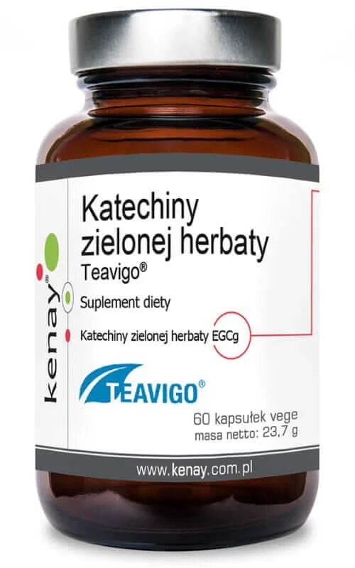 Teavigo ceai verde catechine 60 capsule Kenay
