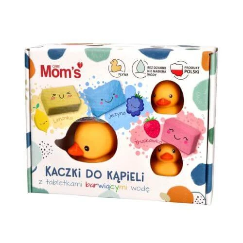 HENCZ TOYS Mom's Care rațe de baie cu apă tablete de colorat