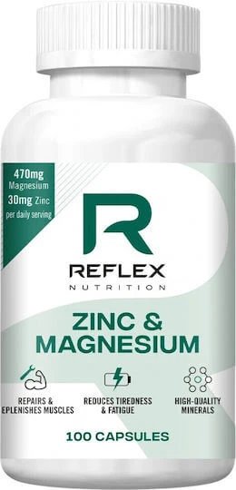 Reflex Nutrition Zinc și Magneziu 100 capsule