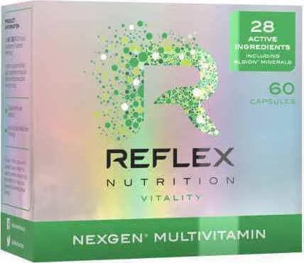 Reflex Nutrition Nexgen Multivitamin Multivitamină pentru Energie, Întărirea Sistemului Imunitar & Sistemul Nervos 60 capace