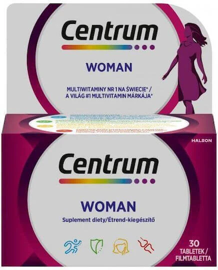 Centrum Woman Multivitamină 16mg 30 Tablete