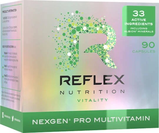 Reflex Nutrition Multivitamină pentru Energie 90 capace