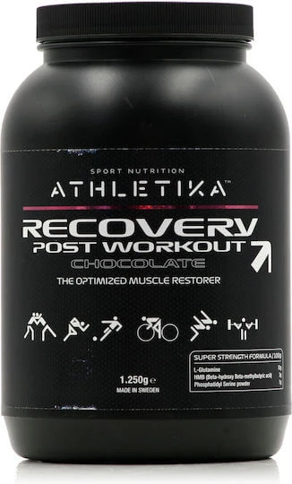 Athletika Sport Nutrition Recovery Post Workout Supliment Alimentar Special 1.25gr Ciocolată