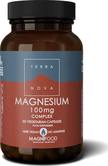 TerraNova Complex Magneziu 100mg 50 capsule pe bază de plante