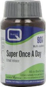 Quest Super Once A Day Timed Multivitamină pentru Energie & Întărirea Sistemului Imunitar 30 Tablete