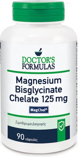 Doctor's Formulas Magneziu Bisglicinat Chelat 125mg 90 capsule