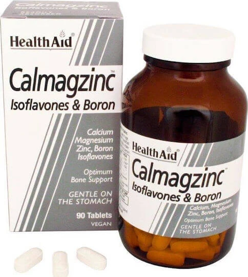 Health Aid Calmagzinc 90 Comprimate 90 Capsule Pe Bază de Plante
