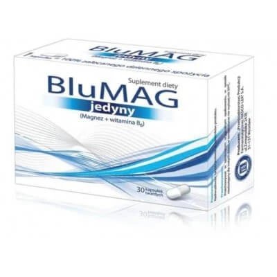 BLUMAG Magneziu Numai cu Vitamina B6 - 30 capsule