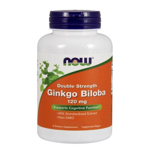 NOW FOODS Ginkgo Biloba 120mg, 50 caps