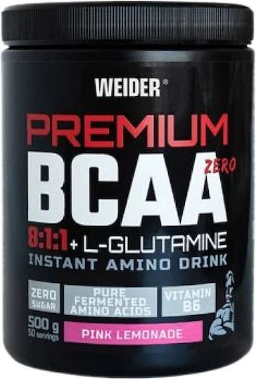 Weider BCAAs 500gr Limonadă roz