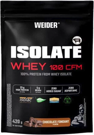 Weider 100 Cfm Proteină Din Zer cu Aromă Chocolate Fondant 420gr