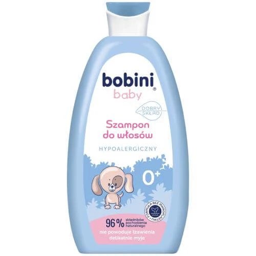 Șampon hipoalergenic pentru păr BOBINI BABY, 300ml