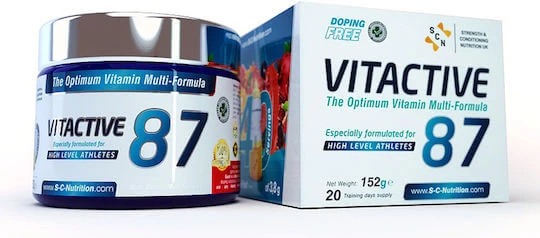 SCN Vitactive 87 Multivitamină pentru Energie & Întărirea Sistemului Imunitar Fructe de vară 152gr