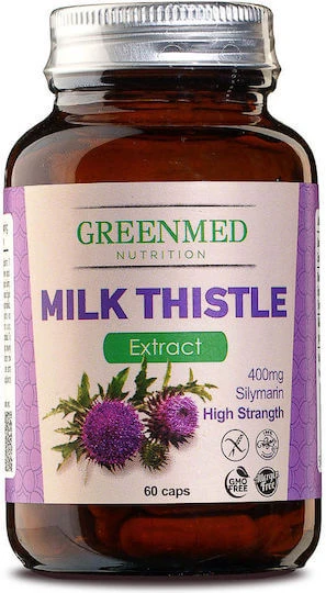 GreenMed Milk Thistle 400mg 60 capace