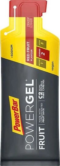 PowerBar PowerGel Fruit Suc de fructe roșii 41gr