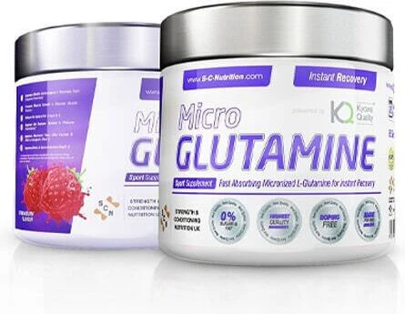 SCN Micro Glutamine Kyowa 420gr Căpșună dulce