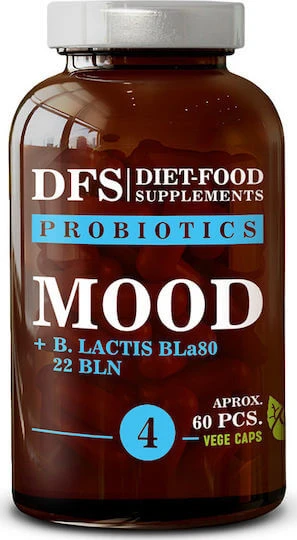 Diet-Food Probiotics Mood Probiotice 60 capsule veget