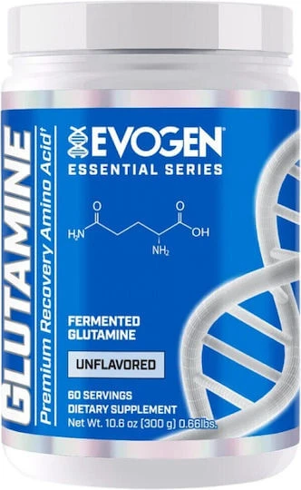 Evogen Fermented Glutamine Powder 300gr Unflavoured