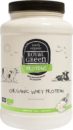 Royal Green Organic Whey Proteină Din Zer 600gr