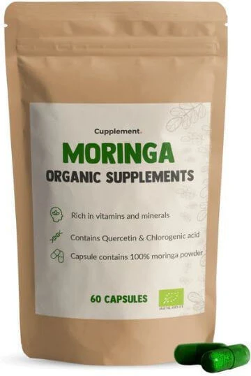 Cupplement Moringa Oleifera Organic 500mg 60 capace