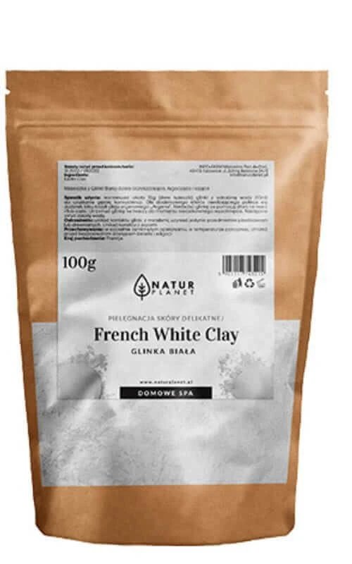 Argilă albă franceză originală 100g NATUR PLANET