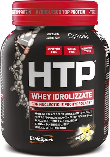 EthicSport HTP Whey Idrolizzate Proteină Din Zer cu Aromă Vanilie 750gr