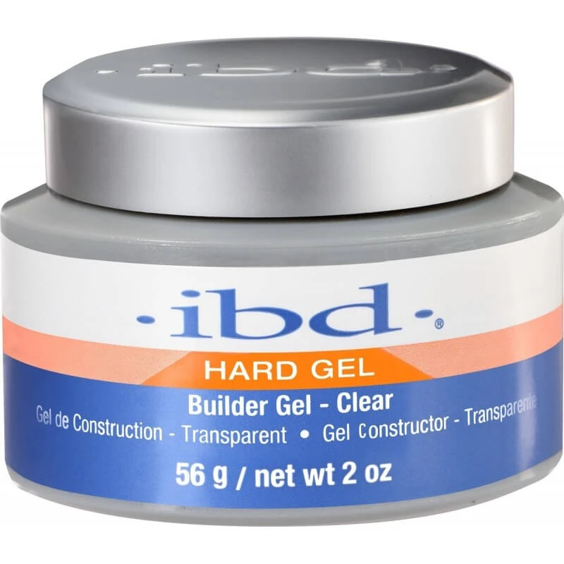 IBD Hard Builder Gel UV el builder Clear, 56 g