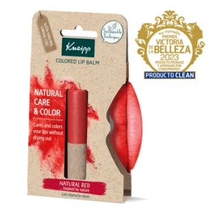 Balsam de buze Kneipp de culoare roșie