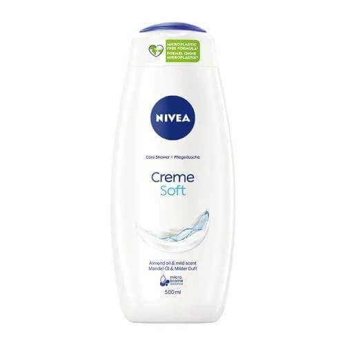 NIVEA Creme Soft Care Gel de duș, 500ml