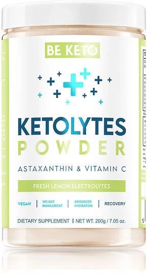 BeKeto Ketolytes Lămâie proaspătă 200gr