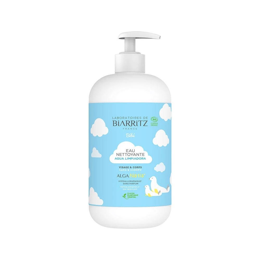 Laboratoires De Biarritz Baby Products Apă organică de curățare pentru față și corp 500ml