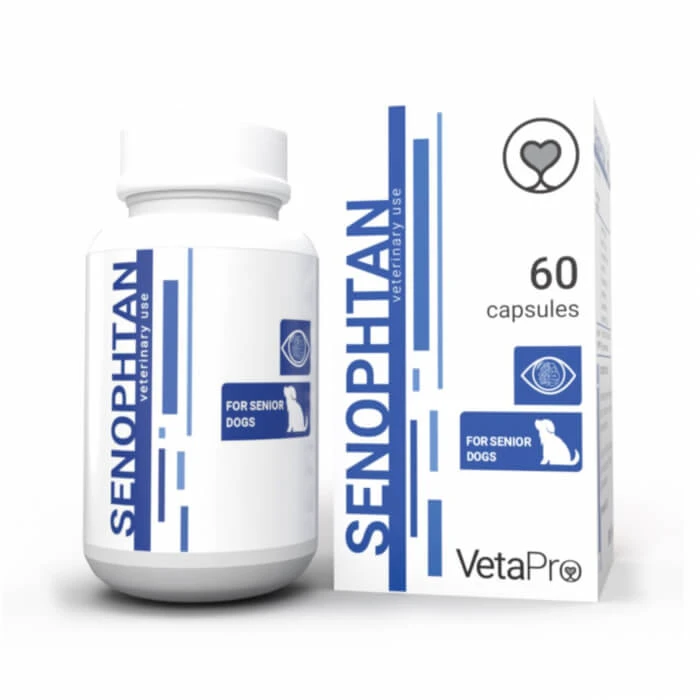 VETAPRO SENOPHTAN 60caps/cut sanatate neurologica caini seniori