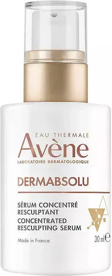 Eau Thermale Avène Dermabsolu Serum Concentrat Hidratant și Anti-Îmbătrânire pentru Față cu Bakuchiol și Acid Hialuronic pentru Strălucire și Tonifiere 30ml