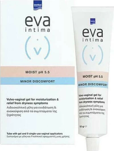 InterMed Eva Intima Moist pH 5.5 Gel Hidratare 50gr 9buc
